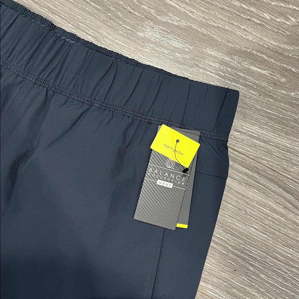 Men's Navy Jogger Pants by Balance Collection